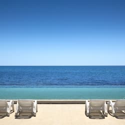 Indoor pool, 2 outdoor pools, pool umbrellas