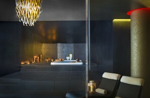 Couples treatment room(s), body treatments, hot stone massages