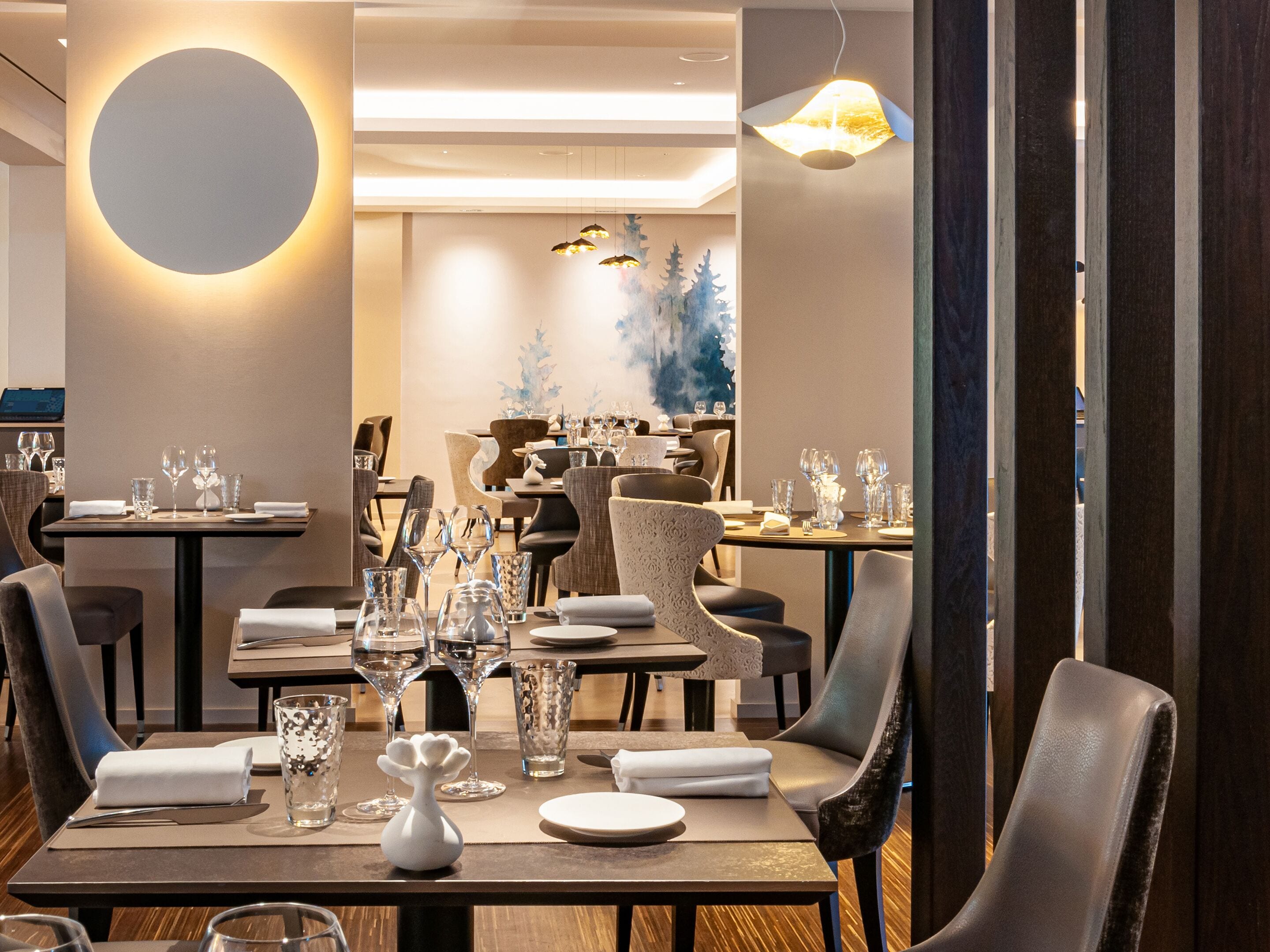 breakfast, lunch, dinner served; french cuisine, garden views