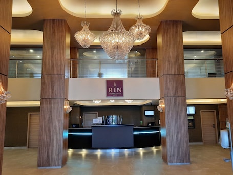 Reception. RIN Airport