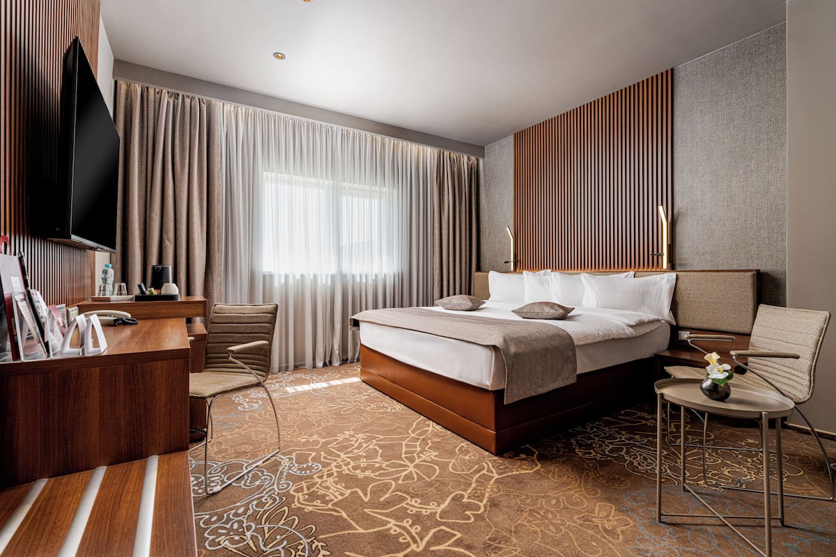 Superior Double Room | In-room safe, desk, blackout drapes, iron/ironing board (on request)