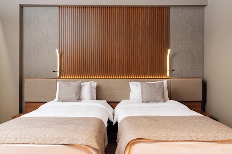 Standard Twin Room Breakfast Excluded | Minibar, in-room safe, desk, blackout drapes. RIN Airport