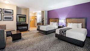 디럭스룸, 퀸사이즈침대 2개, 금연 (Deluxe Executive Room)