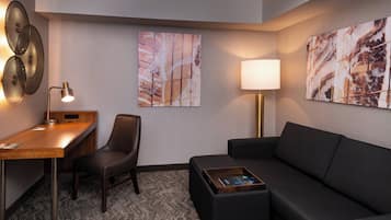 Studio, Multiple Beds, Non Smoking | Living area | LCD TV