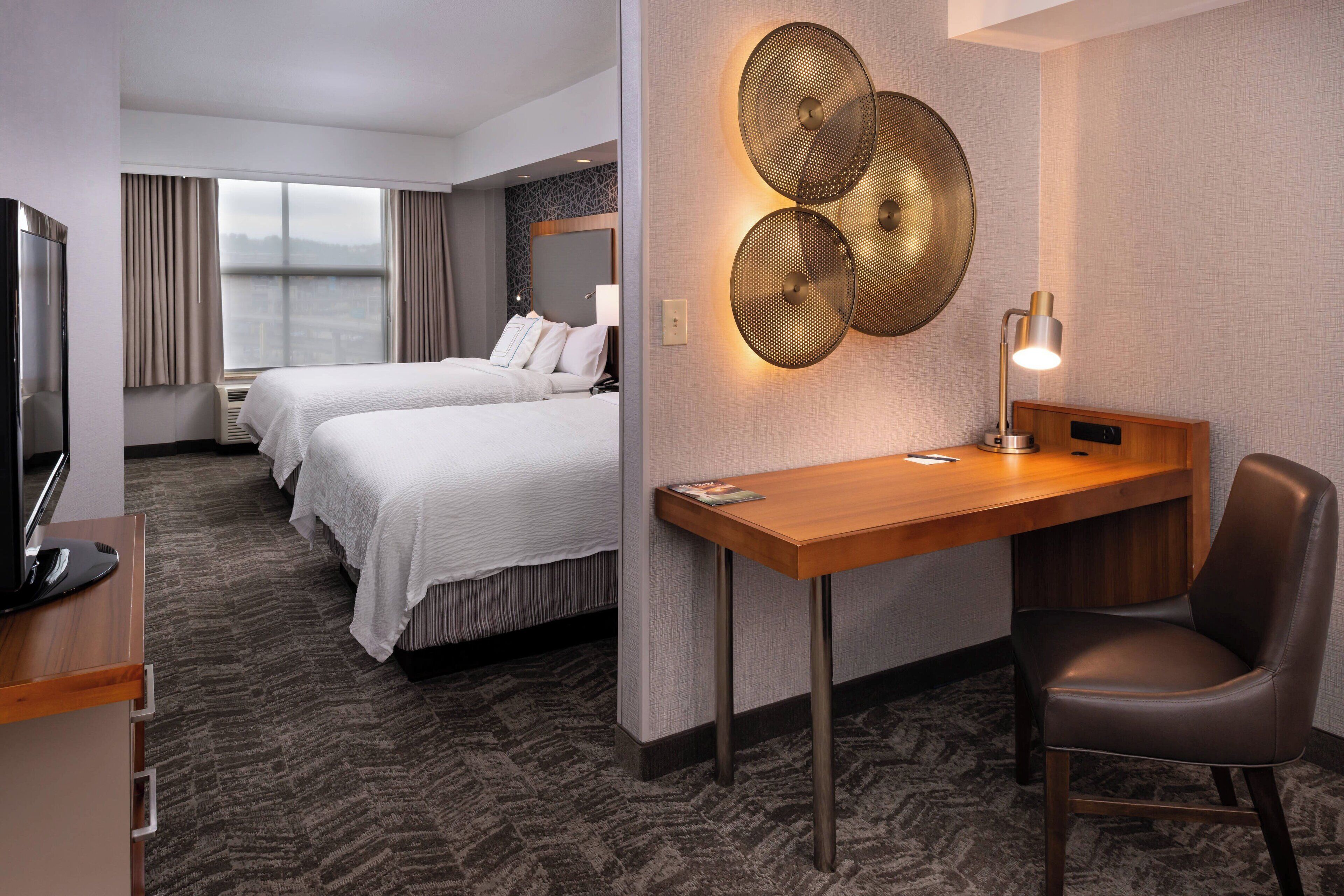 studio, multiple beds, non smoking | egyptian cotton sheets, premium bedding, desk, laptop workspace