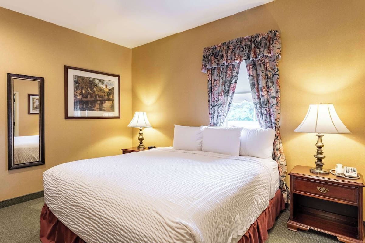 Habitación estándar, 1 cama de matrimonio grande, no fumadores | Ropa de cama de alta calidad y colchones con acolchado adicional