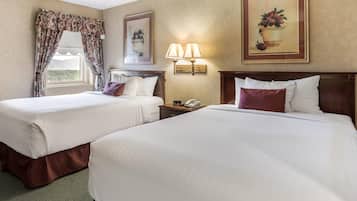 Standard Room, 2 Queen Beds, Non Smoking | Premium bedding, pillow-top beds, in-room safe, individually decorated