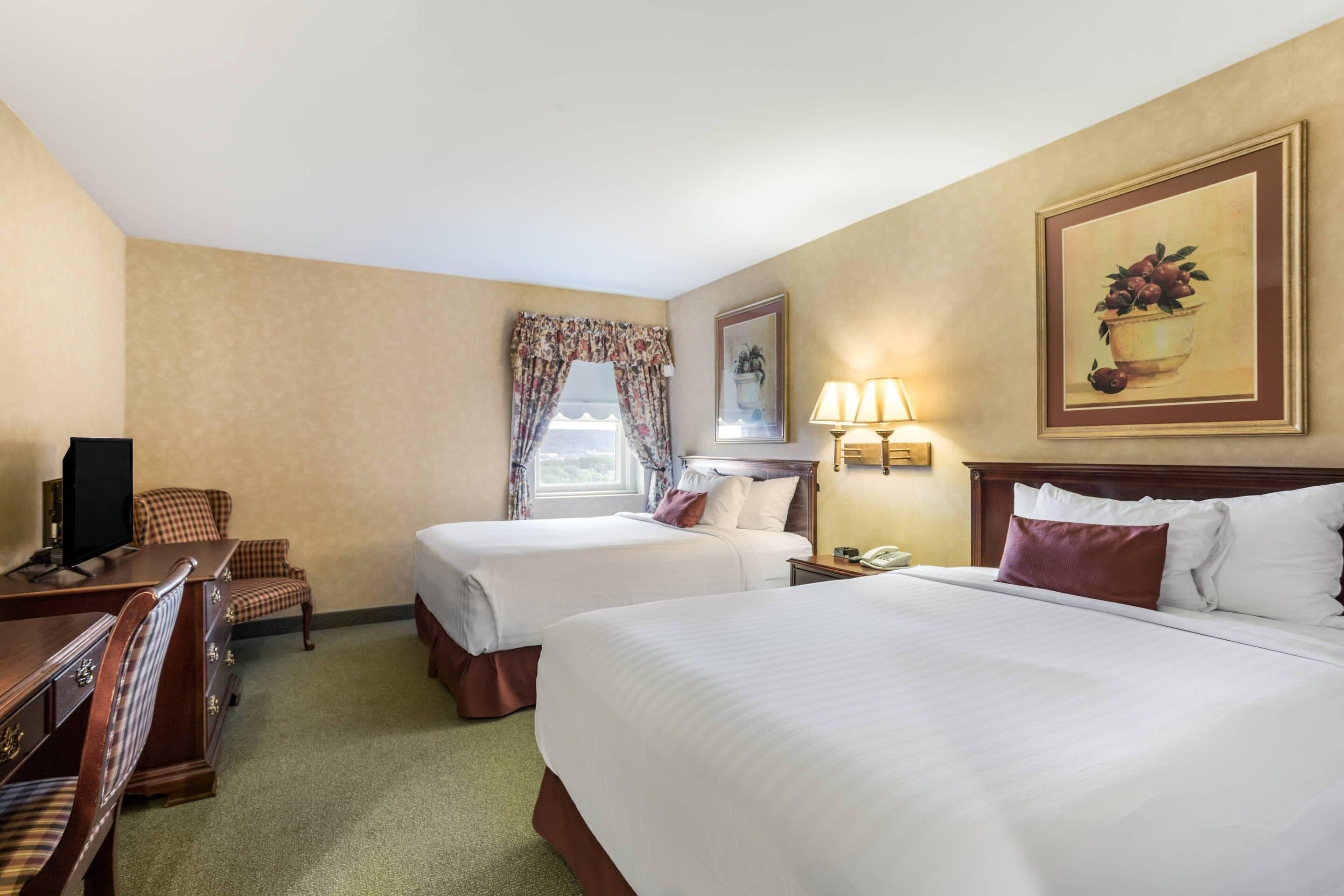 Standard Room, 2 Queen Beds, Non Smoking | Premium bedding, pillowtop beds, in-room safe, individually decorated