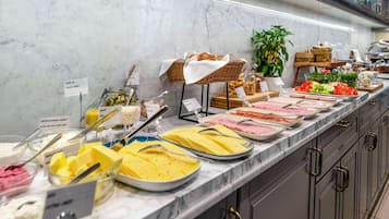Gratis frukostbuffé varje dag