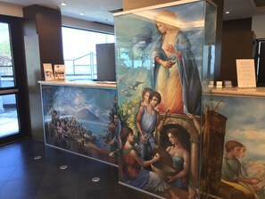 Borne des arrivées/des départs