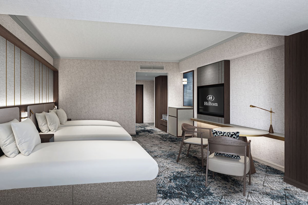 Executive Triple Deluxe | 1 bedroom, down comforters, blackout drapes, soundproofing