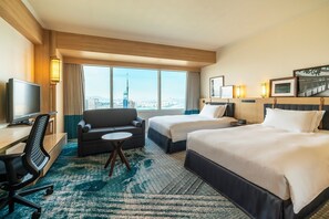 Twin Premium Deluxe | 1 室のベッドルーム、羽毛の掛け布団、遮光カーテン、防音設備