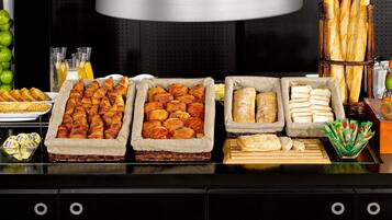 Daily to-go breakfast for a fee