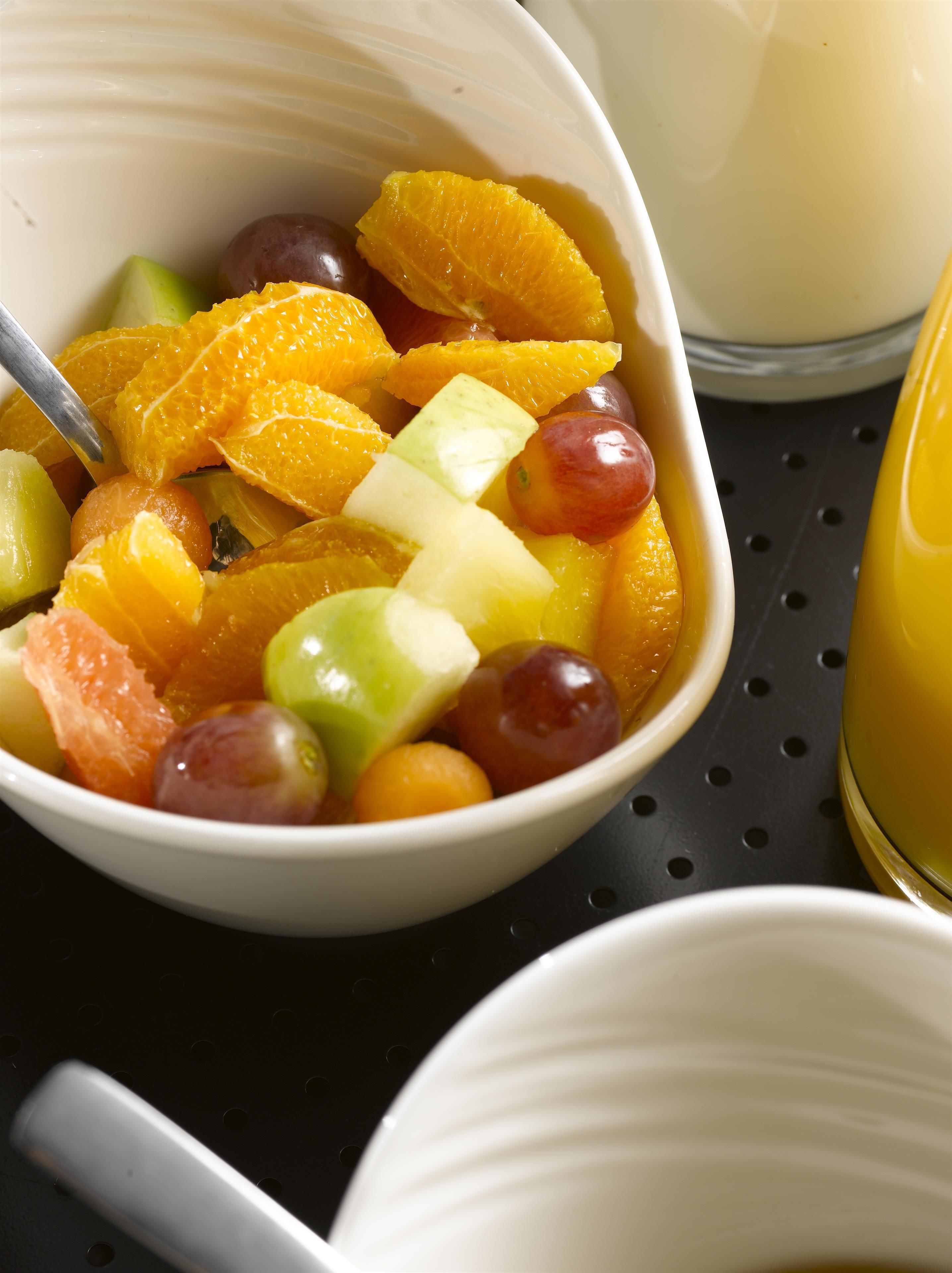Daily buffet breakfast (EUR 14.9 per person)