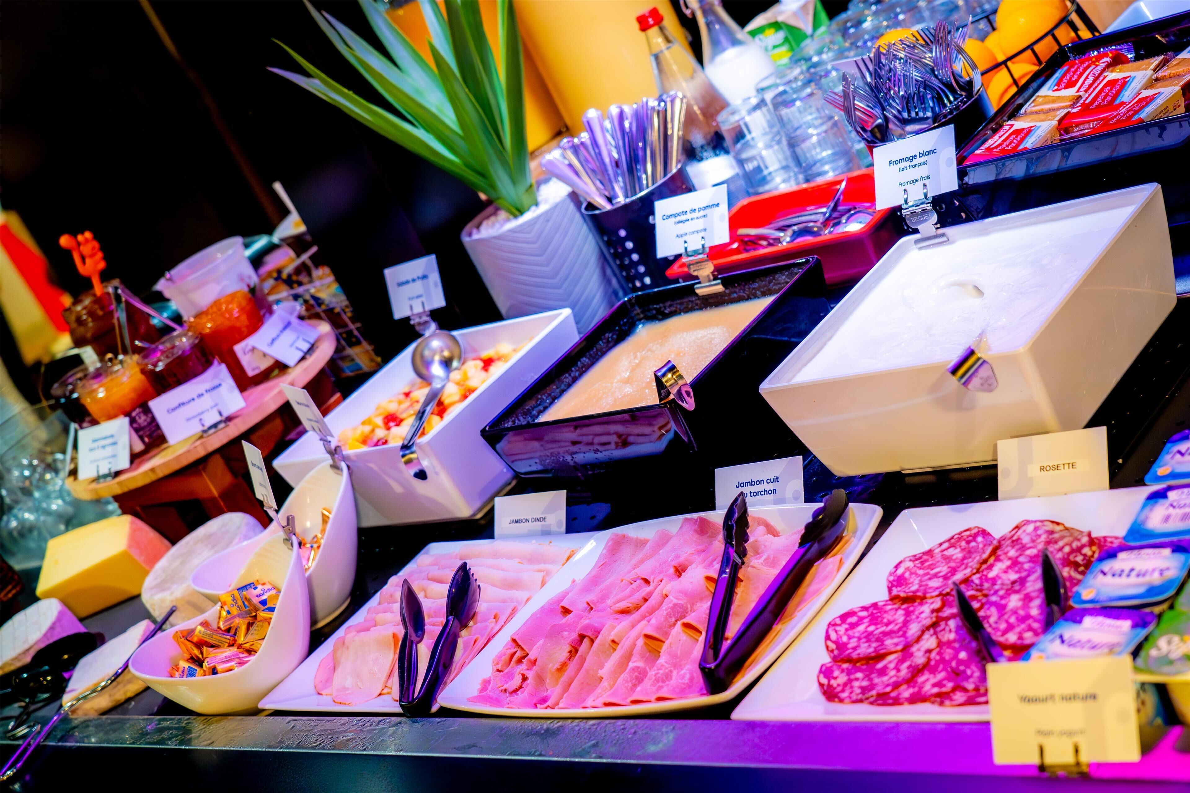 daily buffet breakfast (eur 12.95 per person)