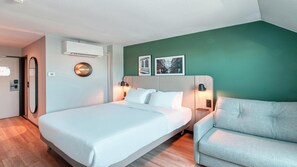 Superior Room, 1 King Bed with Sofa bed | Desk, blackout curtains, iron/ironing board, free cots/infant beds