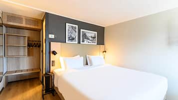 Chambre Supérieure, 1 trÚs grand lit | Literie de qualité supérieure, rideaux occultants