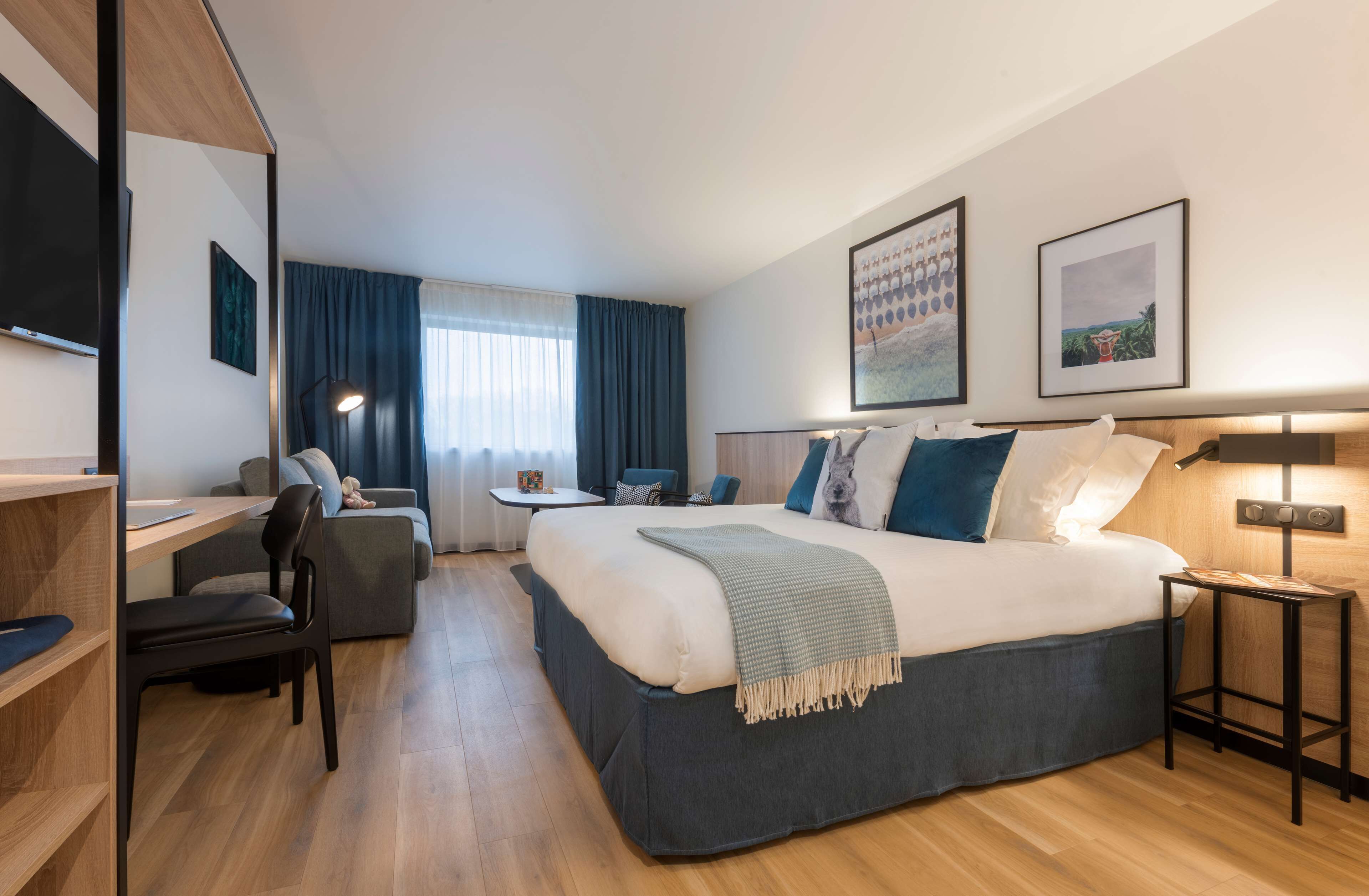 superior studio, multiple beds, bathtub (kitchenette) | premium bedding, individually decorated, individually furnished, desk