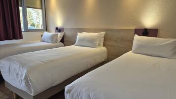 Skrivebord, skrivebord for bærbar PC, blendingsgardiner og lydisolert