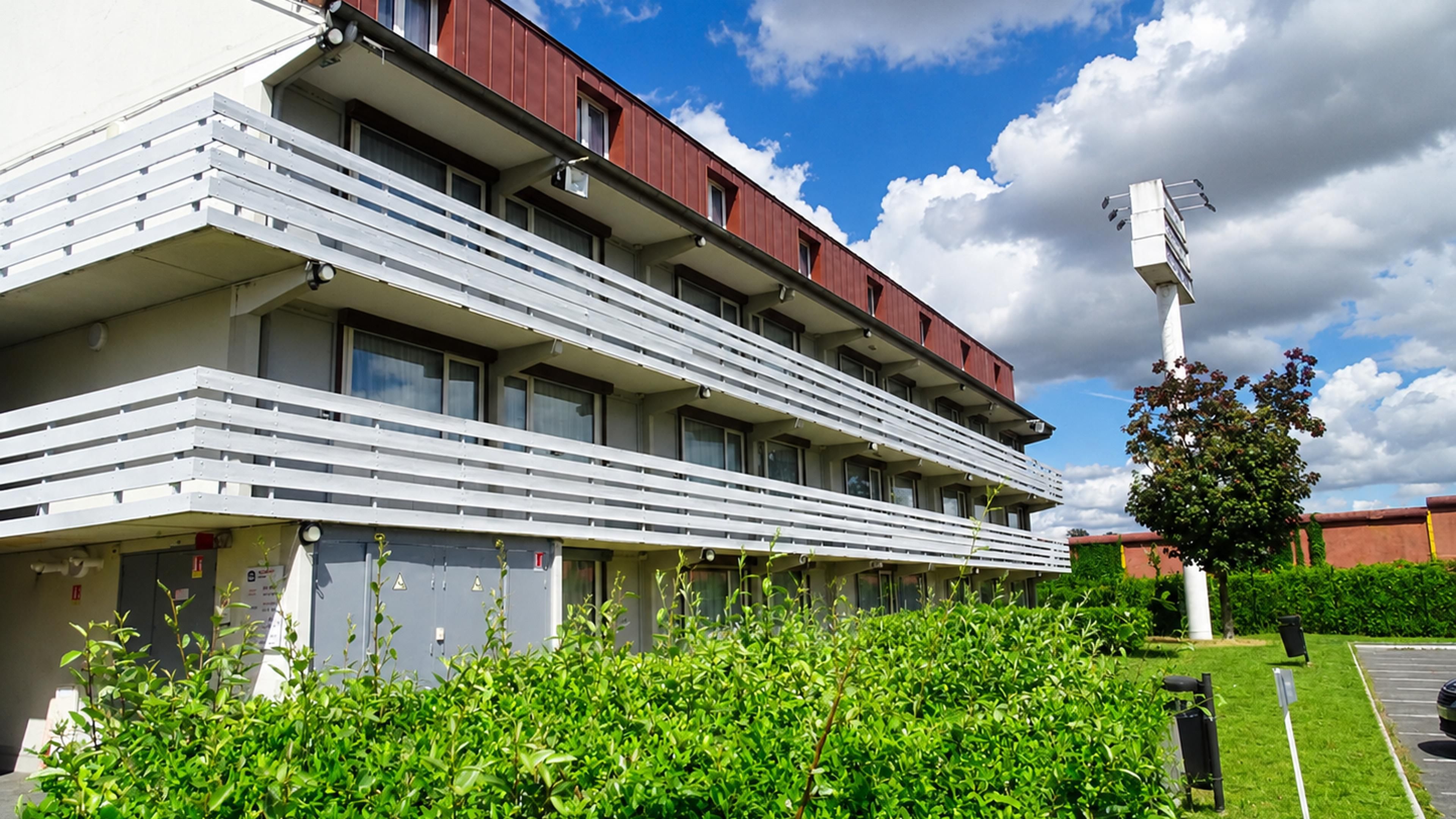 Overnatningsstedets facade