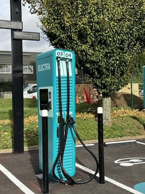 Estación de carga para autos eléctricos