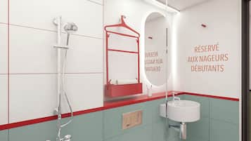 Douche, articles de toilette écologiques, sÚche-cheveux
