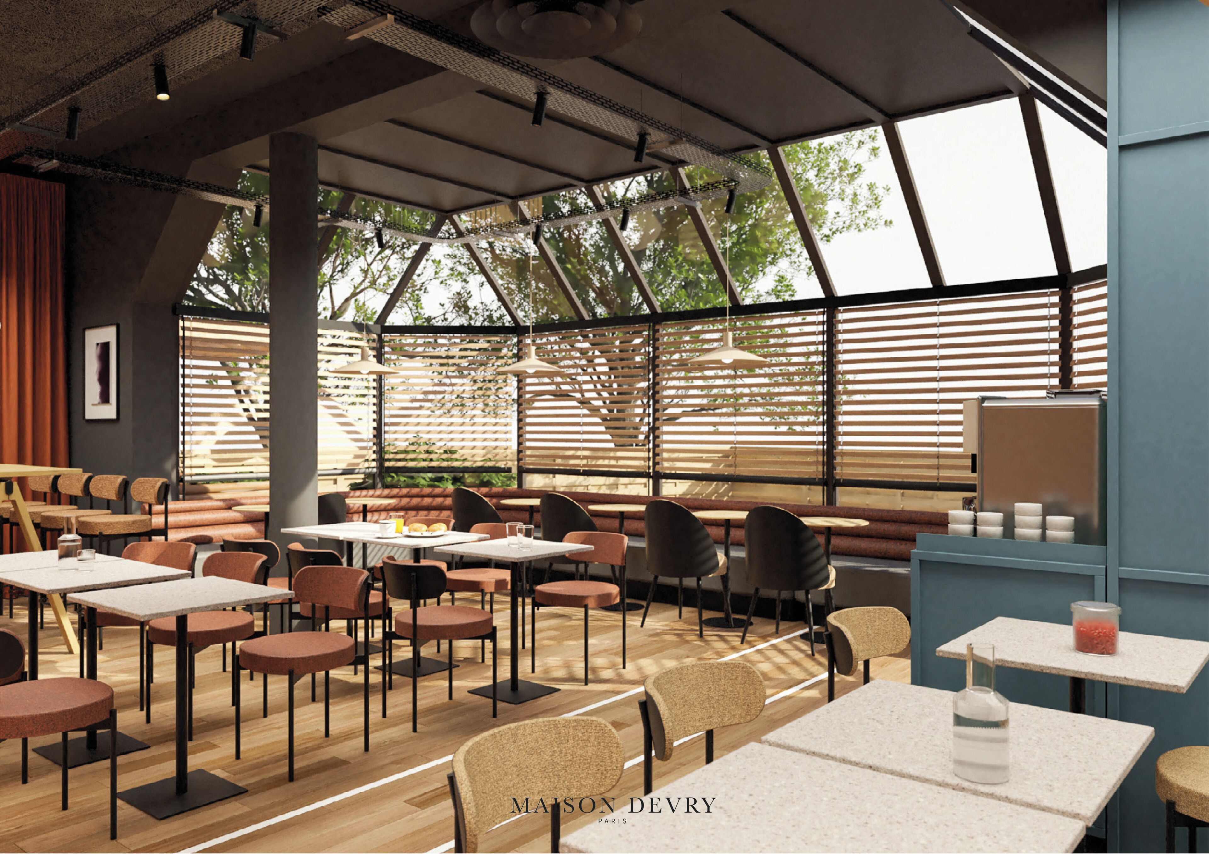 Breakfast and dinner served, French cuisine