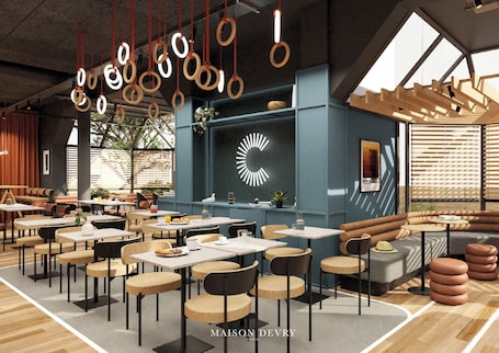 Se sirven desayunos y cenas, cocina francesa