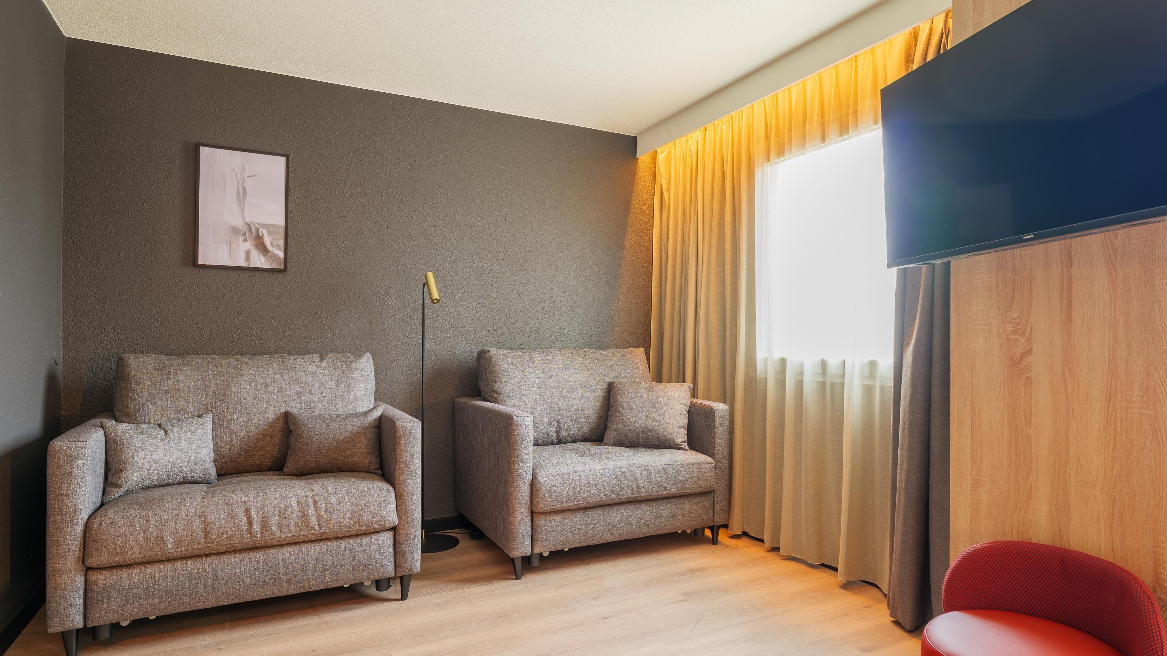 Chambre Standard, 1 grand lit et 1 canapé-lit