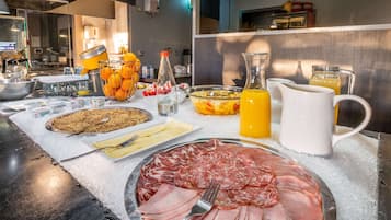 Daily buffet breakfast (EUR 12 per person)