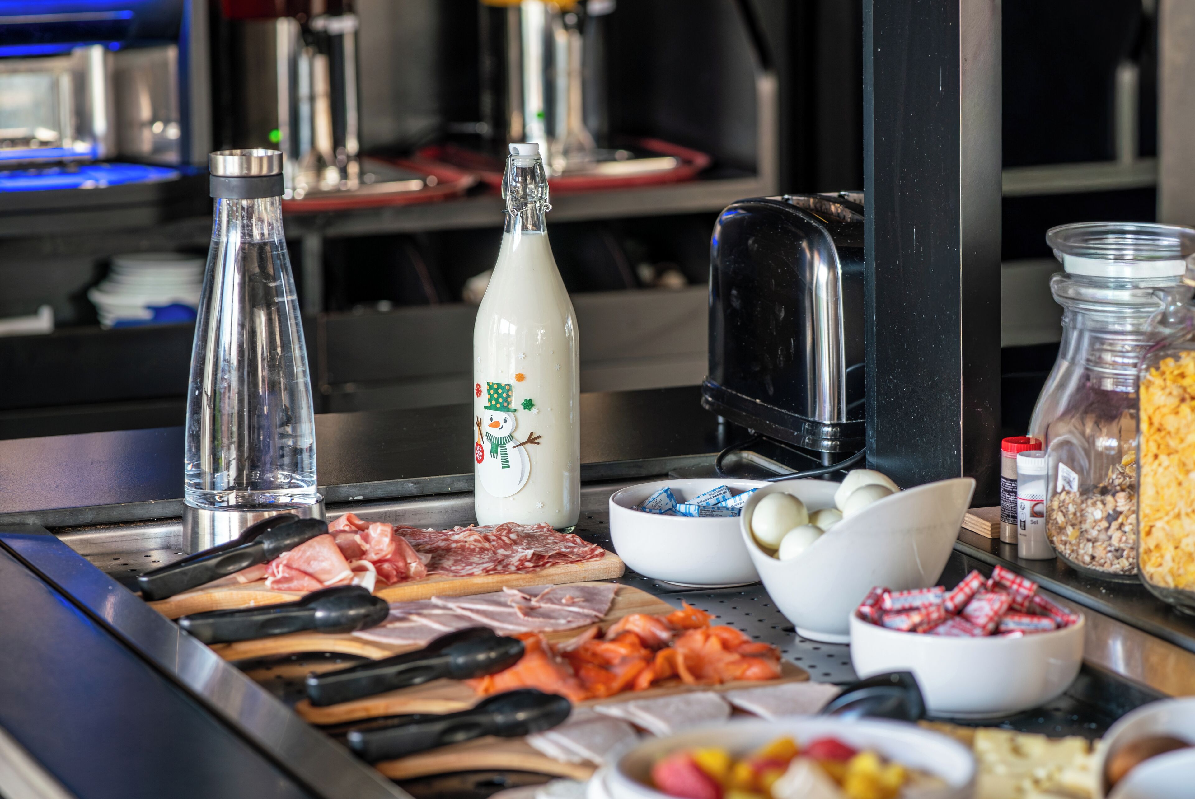 Desayuno estilo bufé
