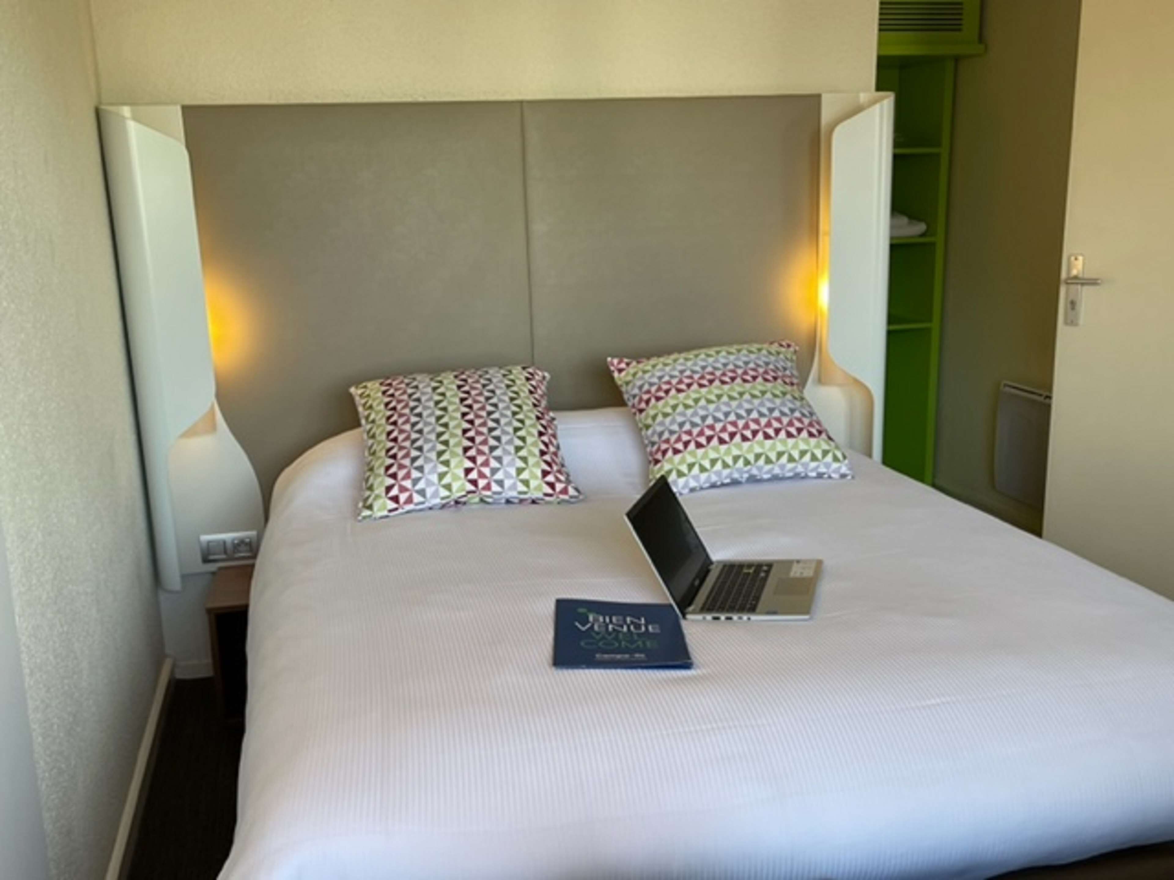 desk, blackout curtains, soundproofing, iron/ironing board