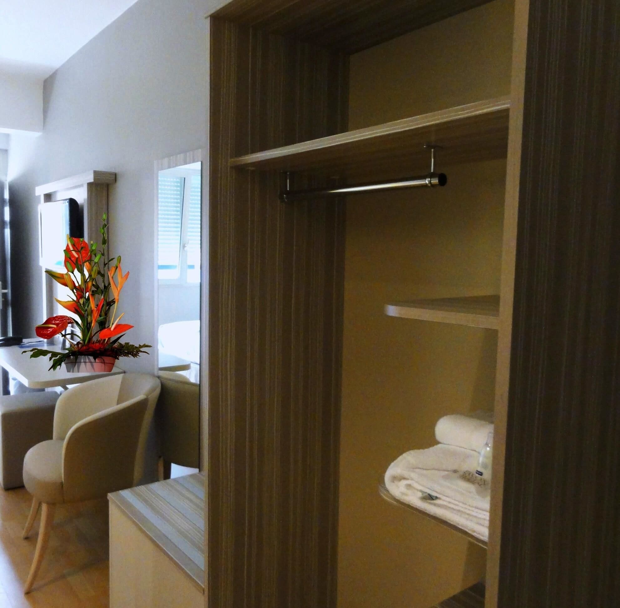 Premium bedding, individually furnished, desk, laptop workspace