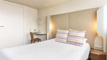 Literie de qualité supérieure, bureau, chambres insonorisées