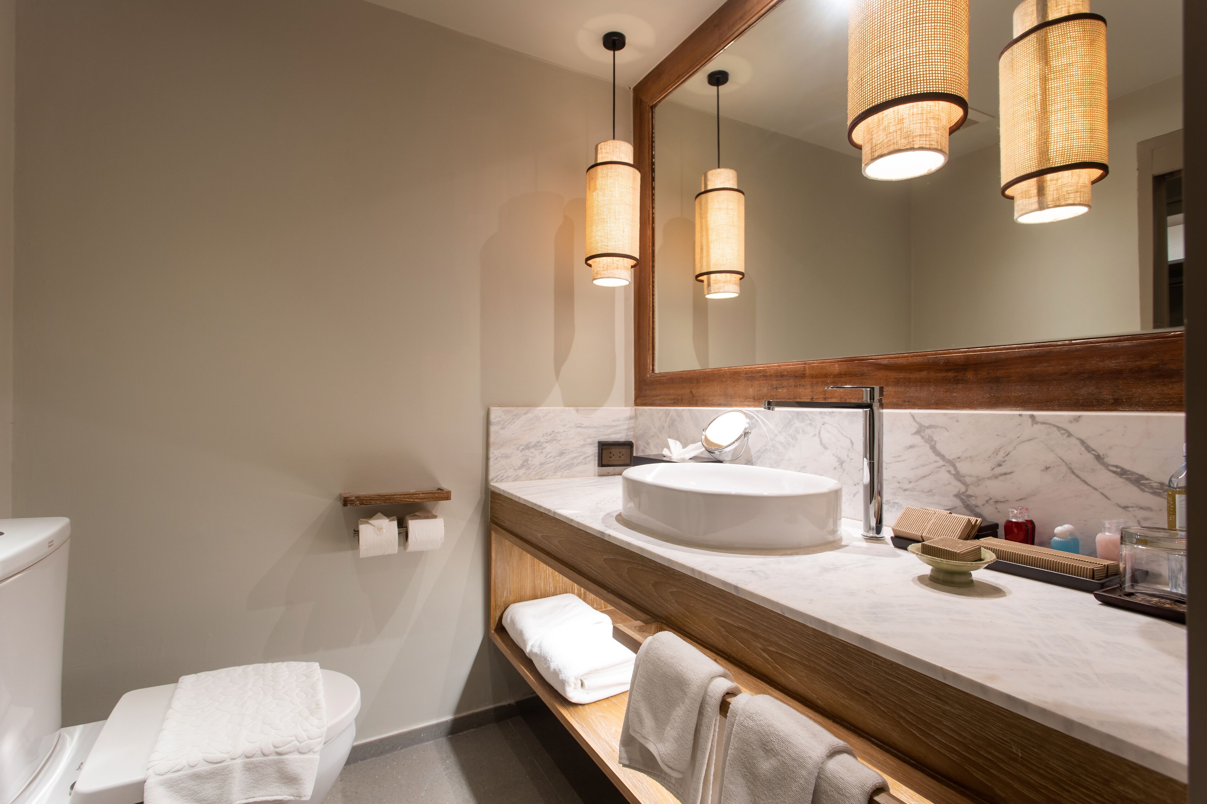 premier ocean view | bathroom | separate bathtub and shower, rainfall showerhead, designer toiletries