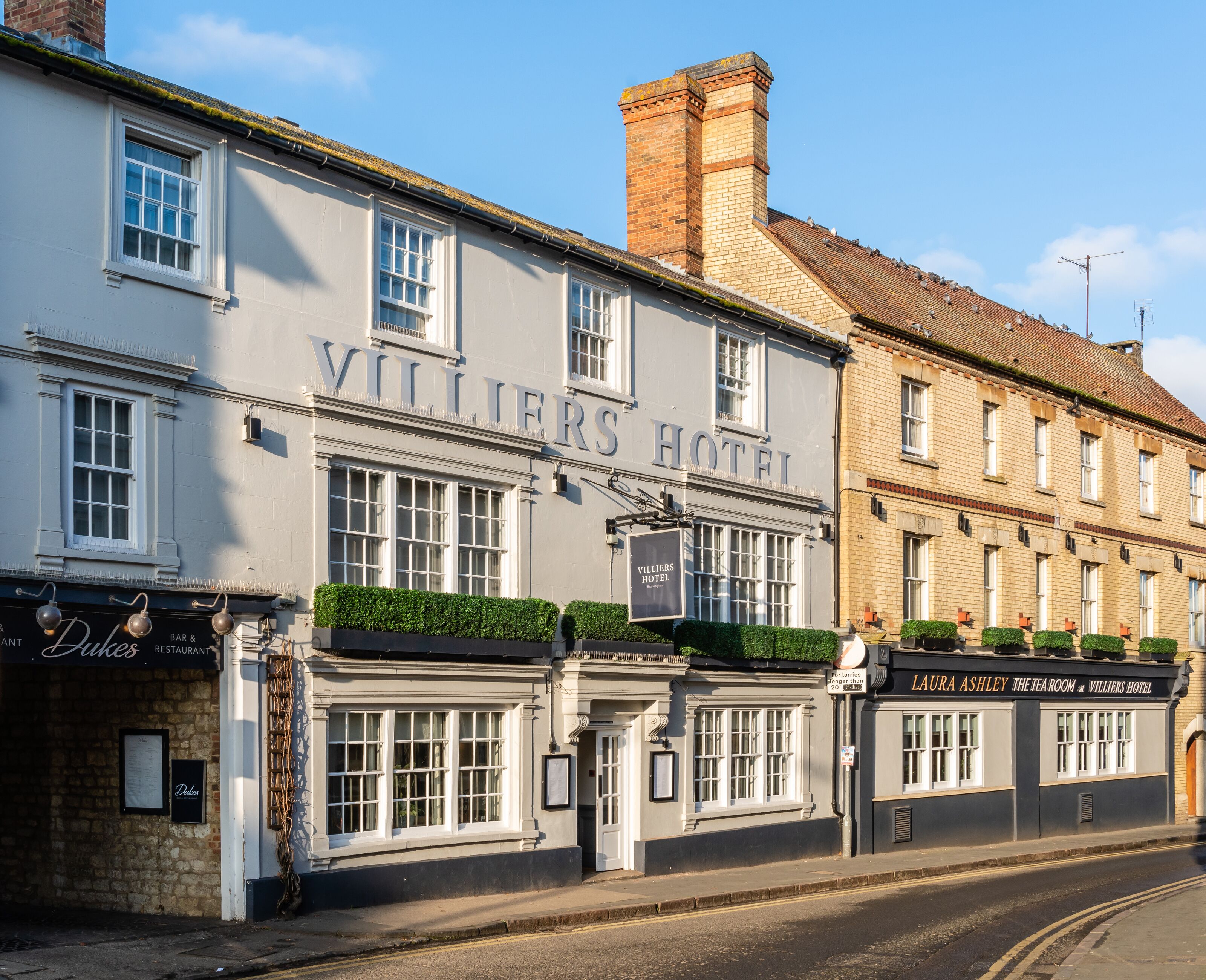 Overnatningsstedets facade