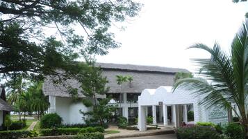 Entrada al alojamiento