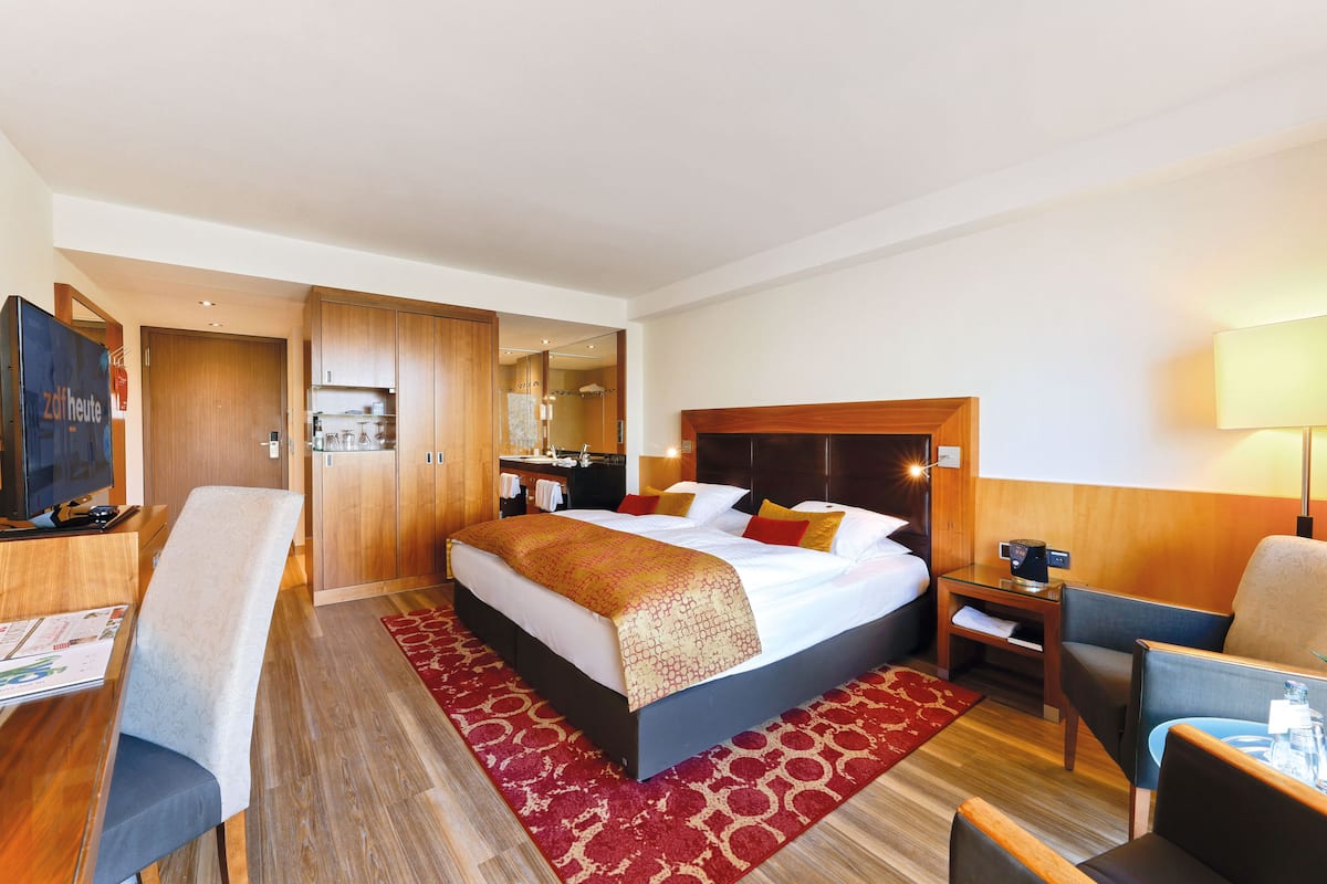 1 chambre, literie hypoallergénique, minibar