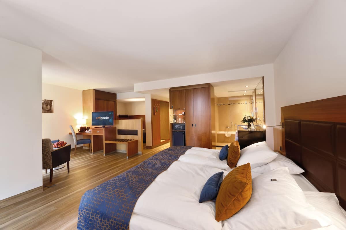 1 chambre, literie hypoallergénique, minibar