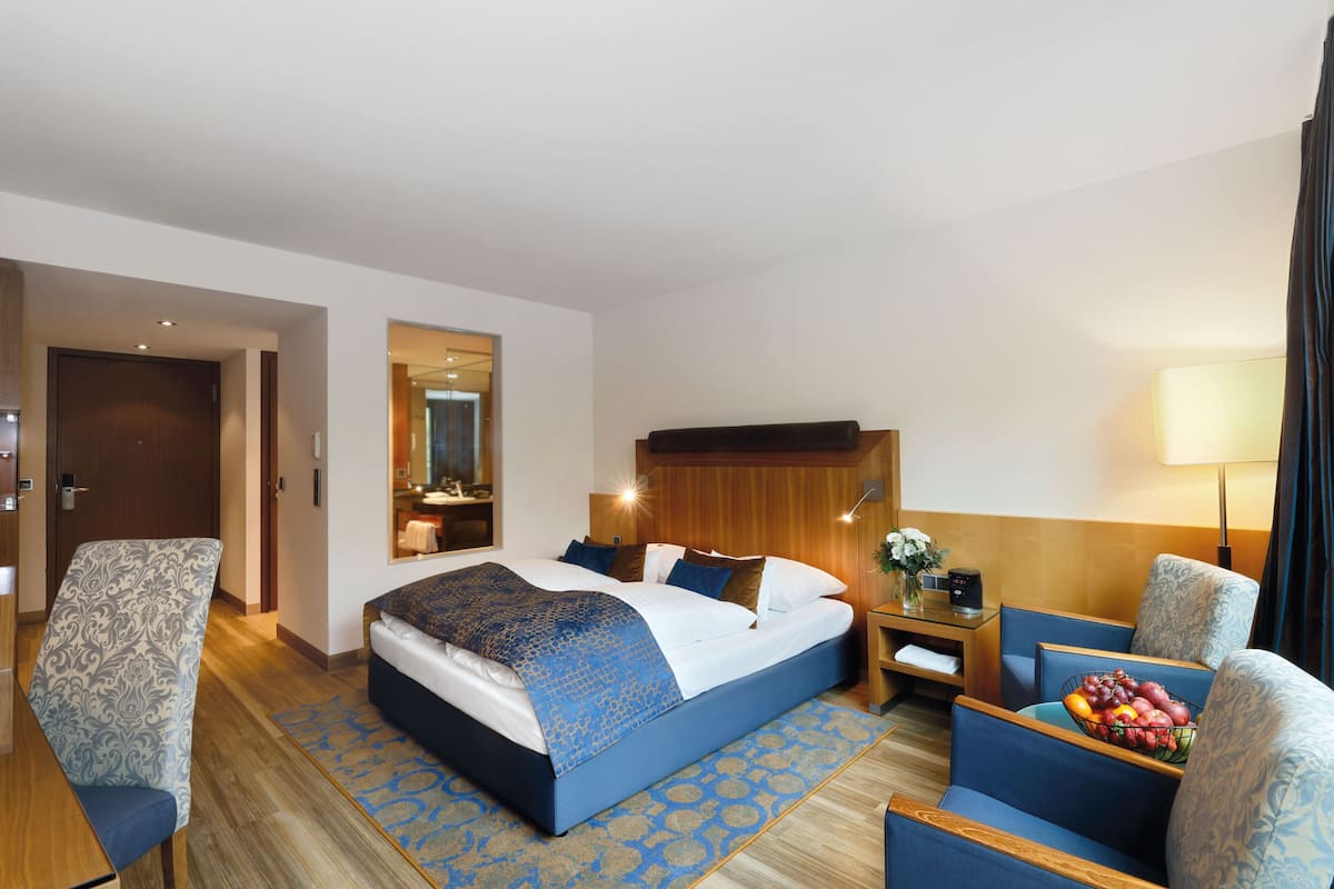 1 chambre, literie hypoallergénique, minibar