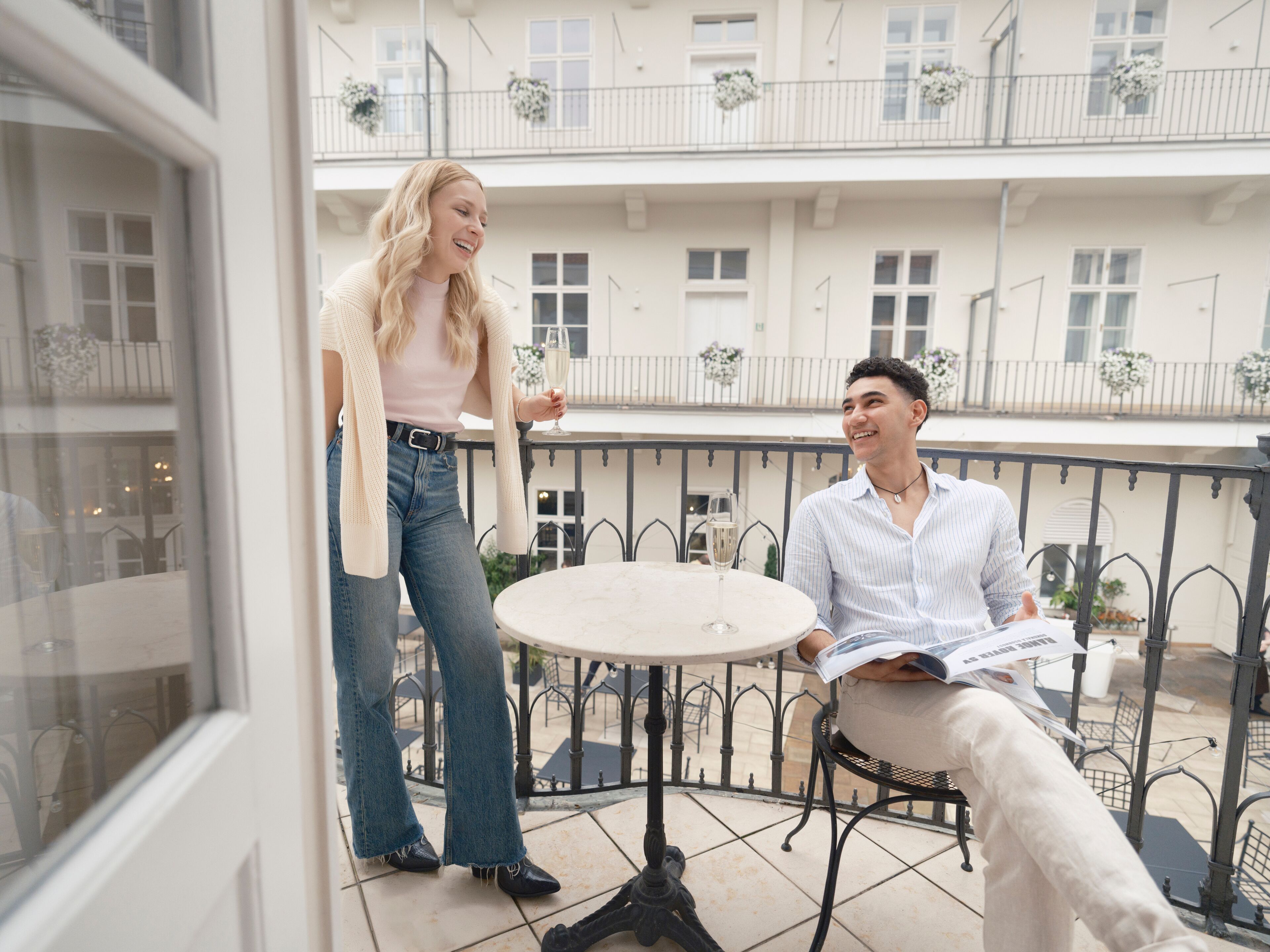 Luxury Suite, 1 King Bed, Balcony | Balcony view