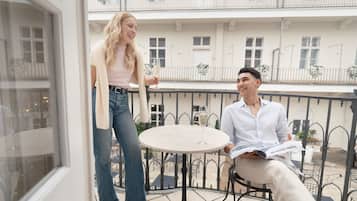 Luxury Suite, 1 King Bed, Balcony | Balcony view