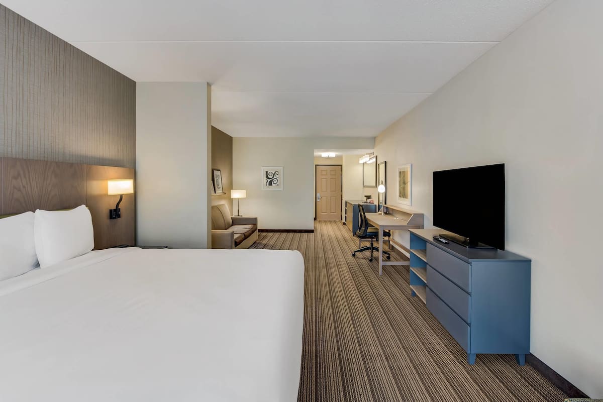 Room, 1 King Bed, Non Smoking | 1 bedroom, hypo-allergenic bedding, desk, blackout drapes