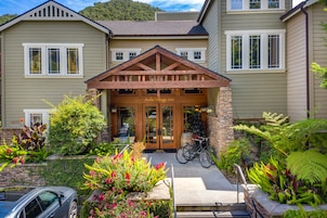 Entrada de la propiedad