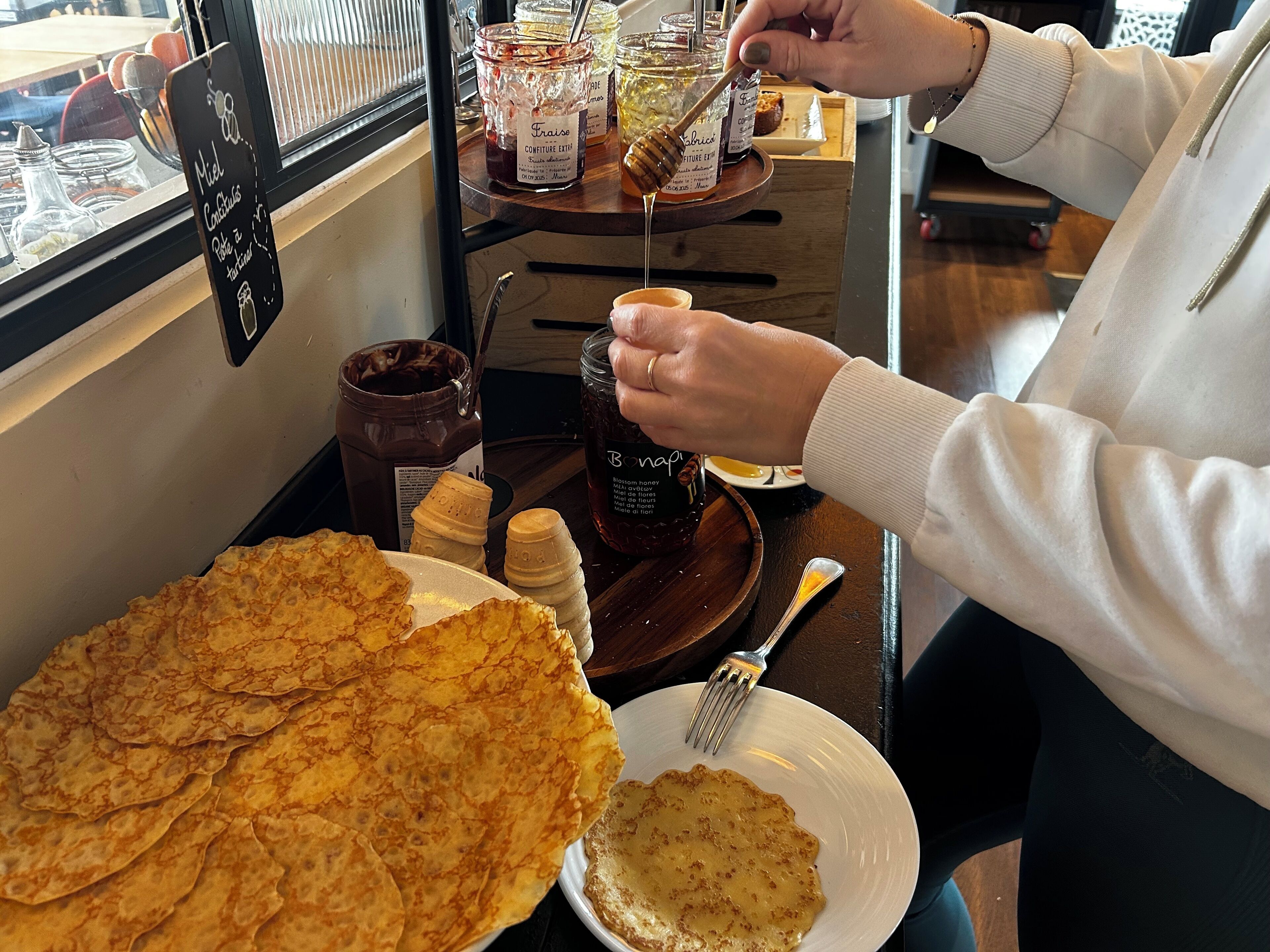 Breakfast buffet