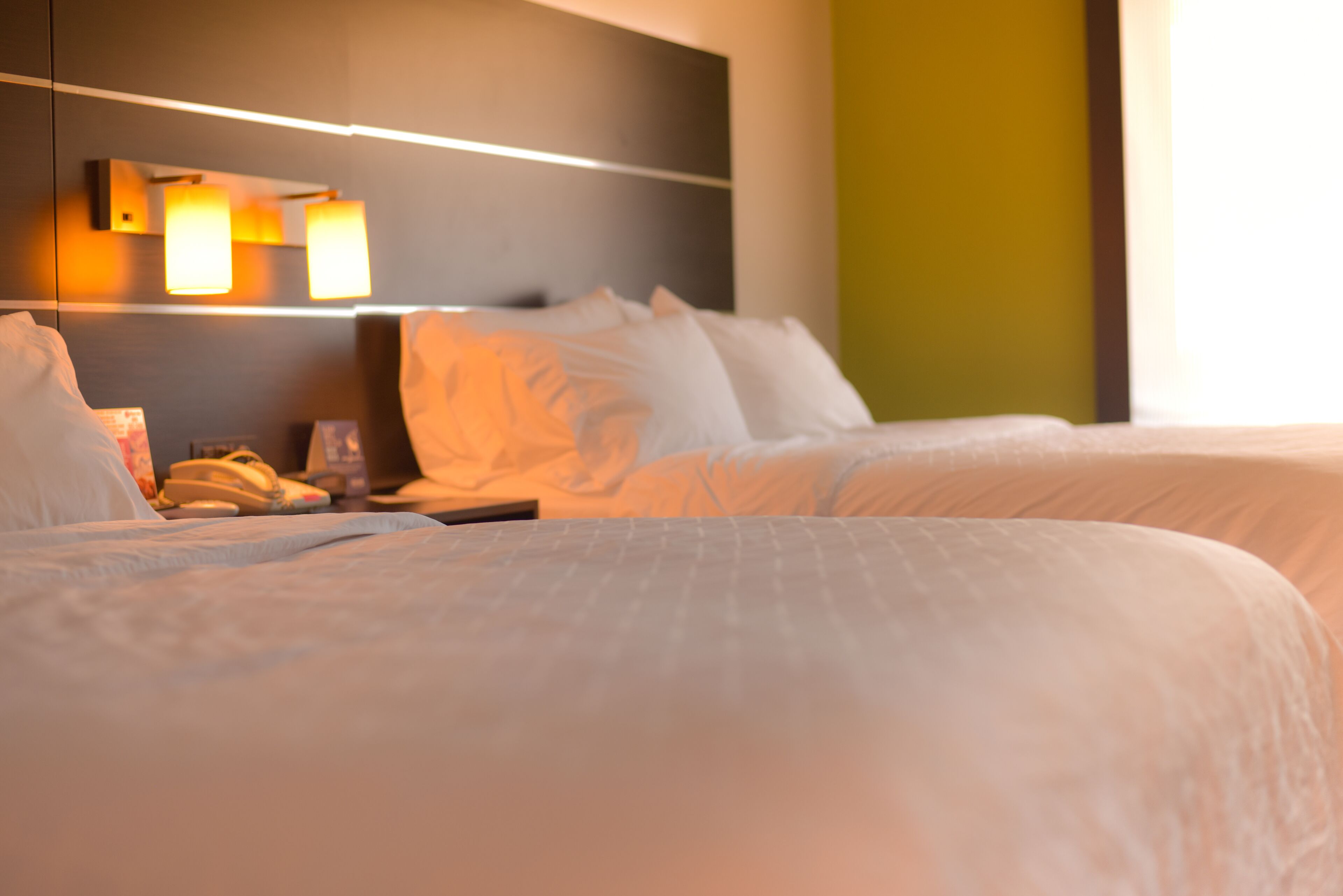 standard room, 2 queen beds | 1 bedroom, pillow-top beds, in-room safe, desk