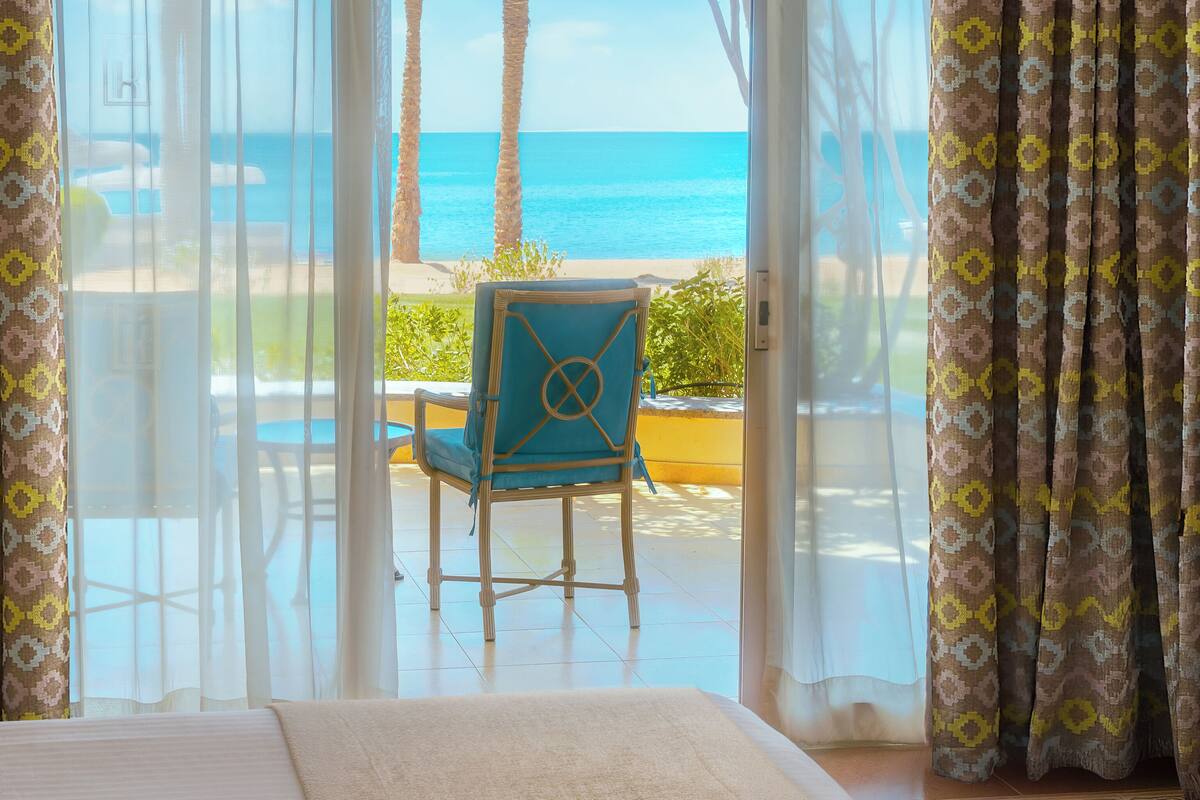 elite beach front room | view from room