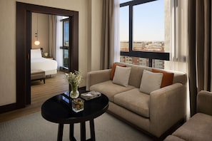 Minibar, in-room safe, desk, blackout drapes