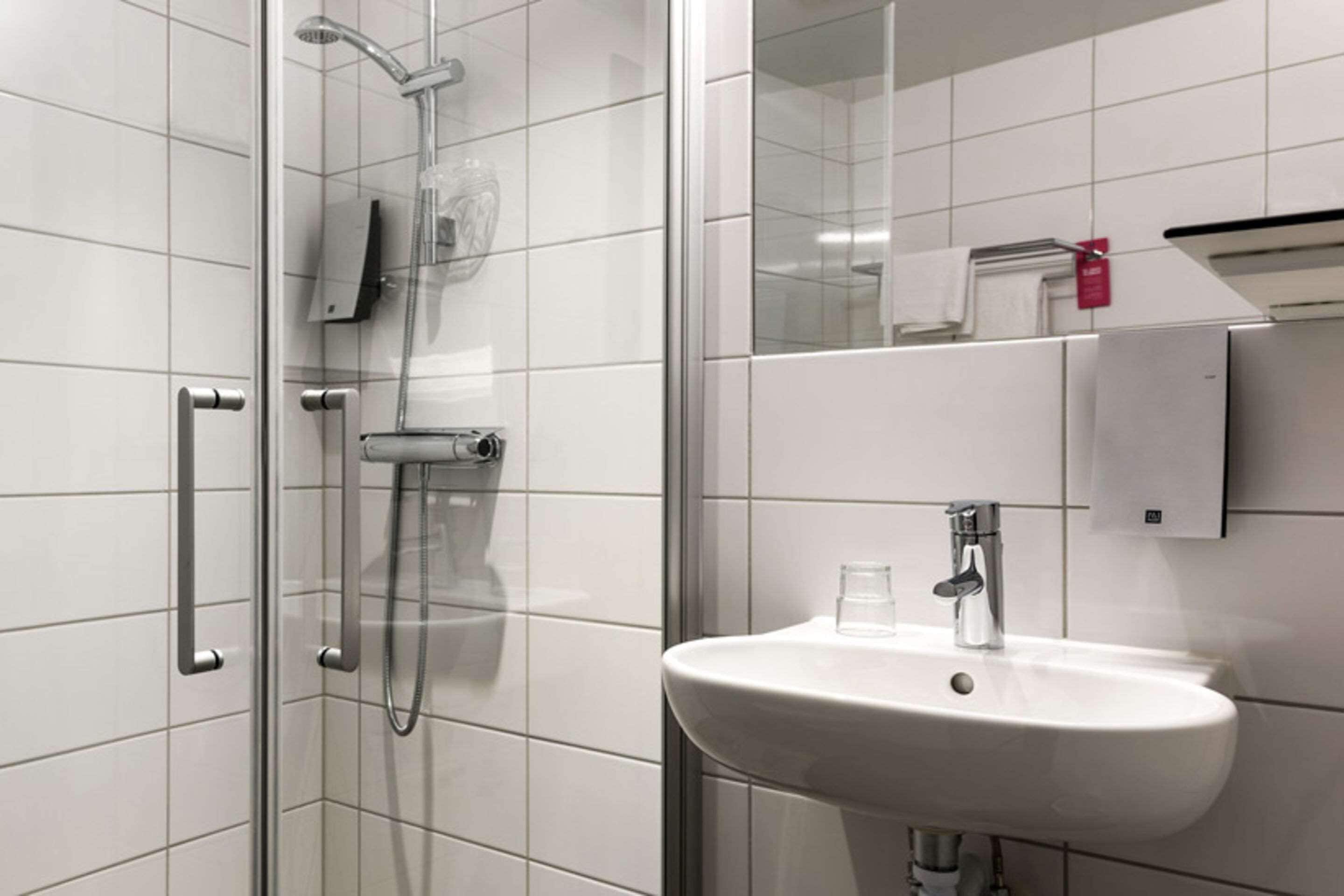 hair dryer, heated floors, towels