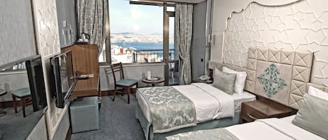 1 Schlafzimmer, hochwertige Bettwaren, Minibar, Zimmersafe